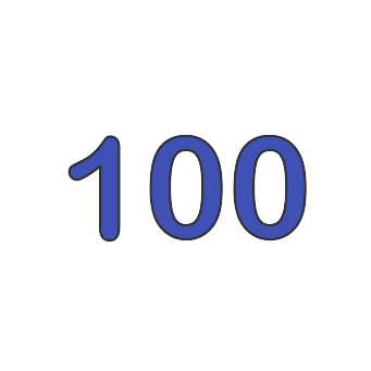 One hundred