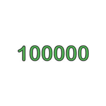 One hundred thousand