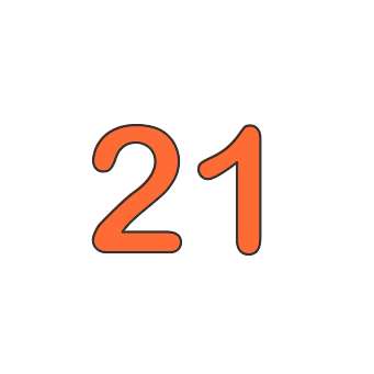 Twenty one