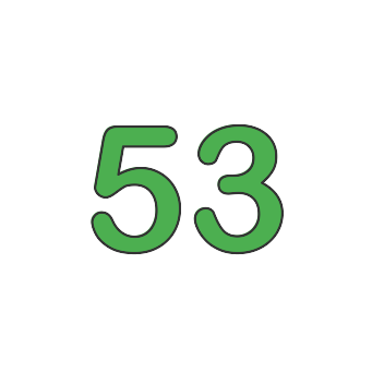 Fifty three