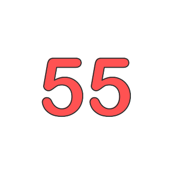 Fifty five