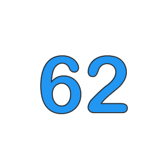 Sixty two