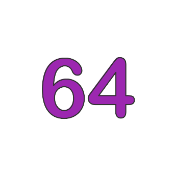 Sixty four