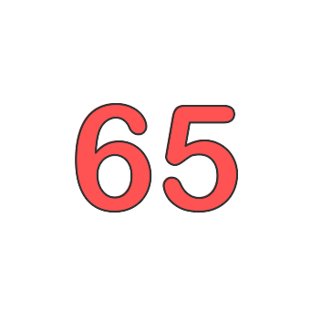 Sixty five
