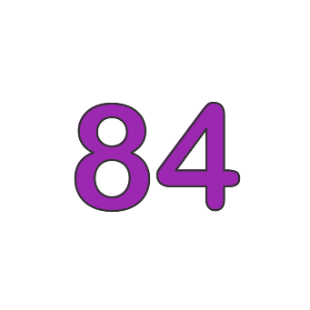 Eighty four