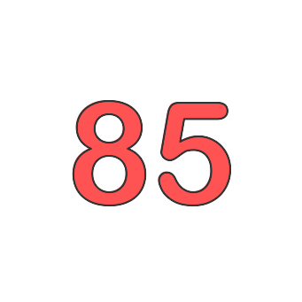 Eighty five