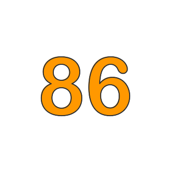 Eighty six