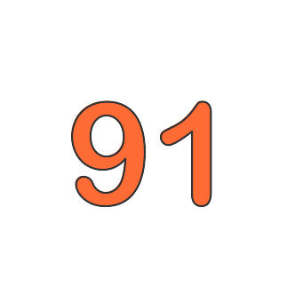 Ninety one
