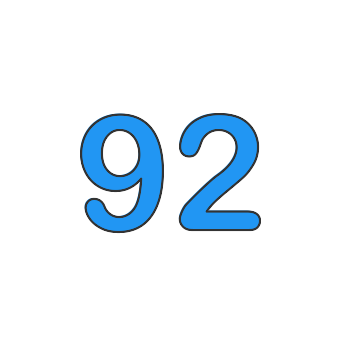 Ninety two