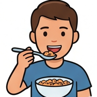 to eat breakfast
