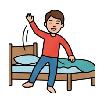 to get up