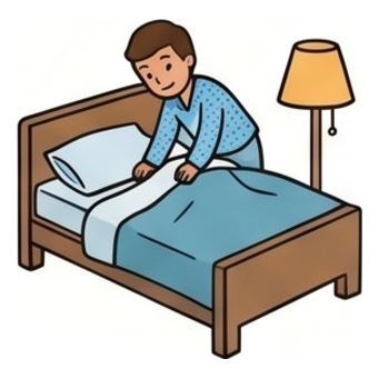 to go to bed