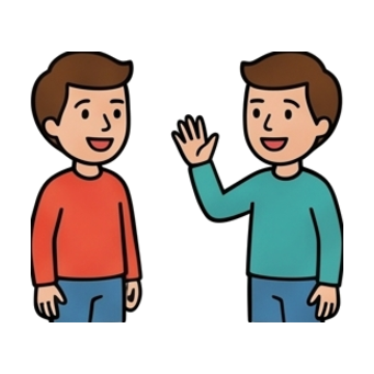 to greet