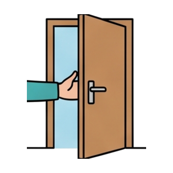 to open
