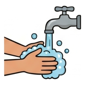 to wash hands