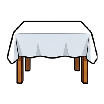 White Tablecloth